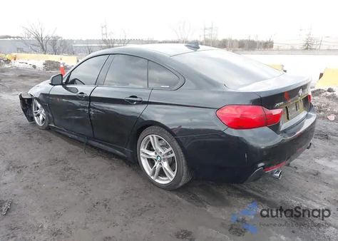 2015 BMW 435I Gran Coupe xDrive z USA, uszkodzony, nr VIN WBA4B3C56FD670493